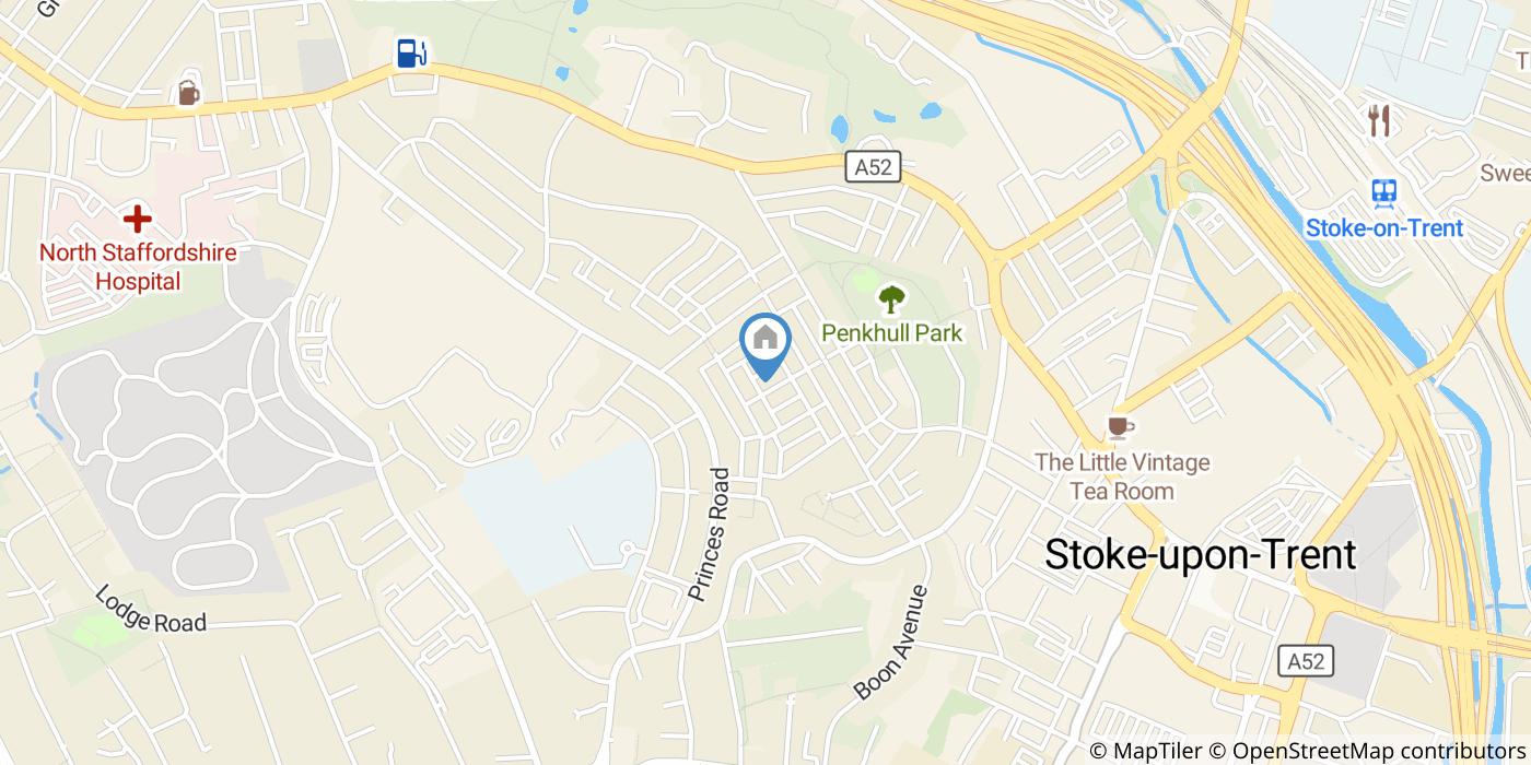 Room in a Shared House, Oriel St, ST4