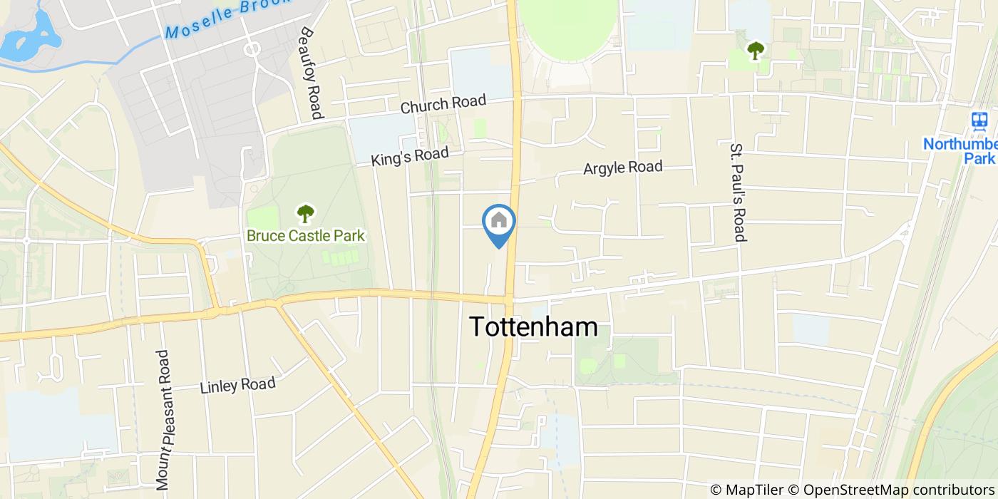 Room in a Shared Flat, High Road, N17