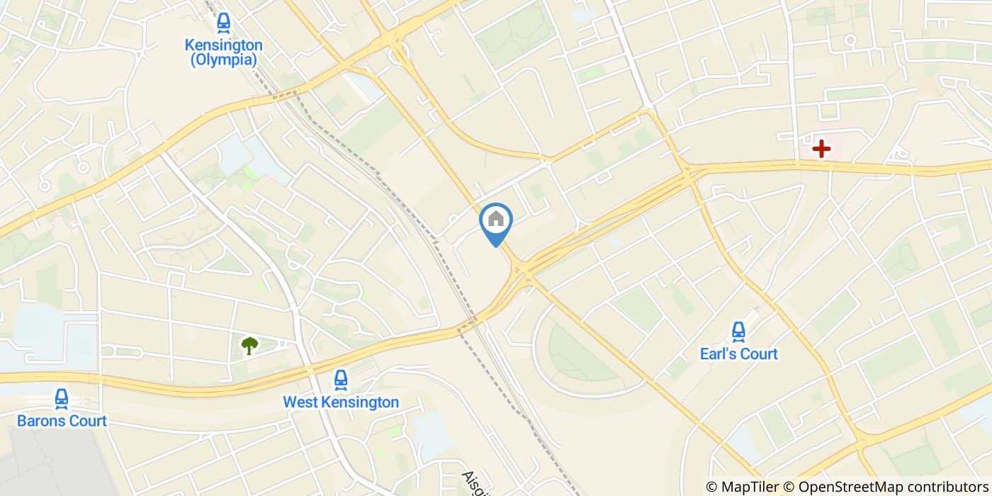 3 Bed Flat, Shaftesbury Place, W14