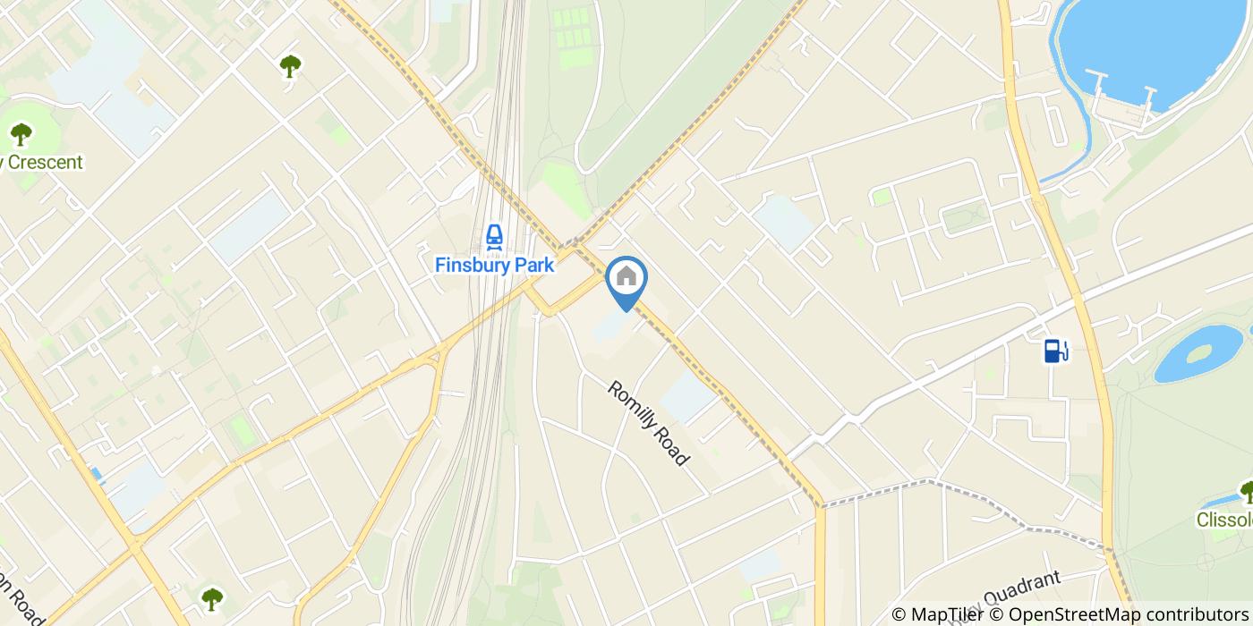 1 Bed Flat, Blackstock Road, N4