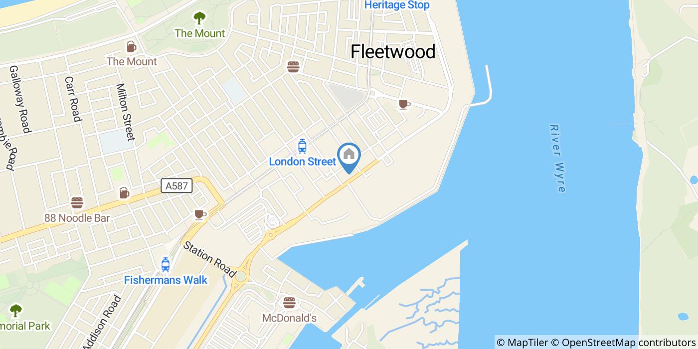1 Bed Flat, Dock St, FY7