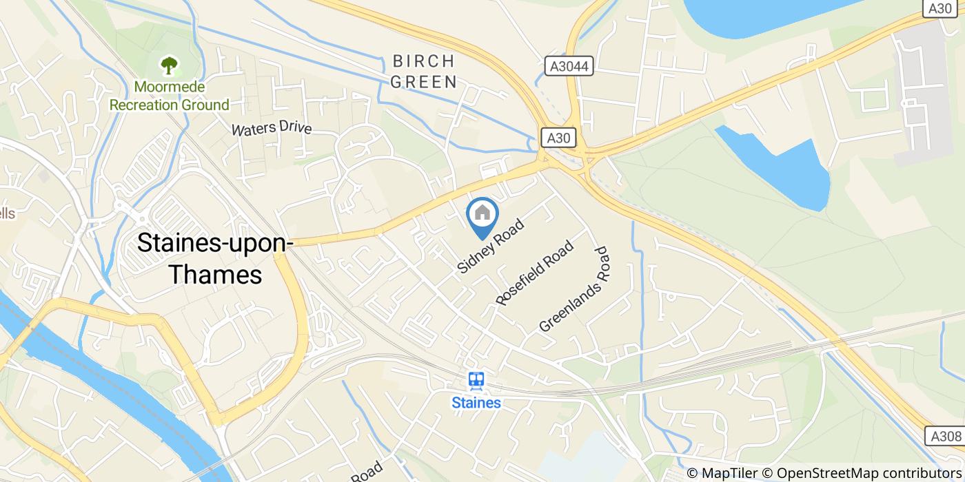 Room in a Shared House, Sidney Road, TW18