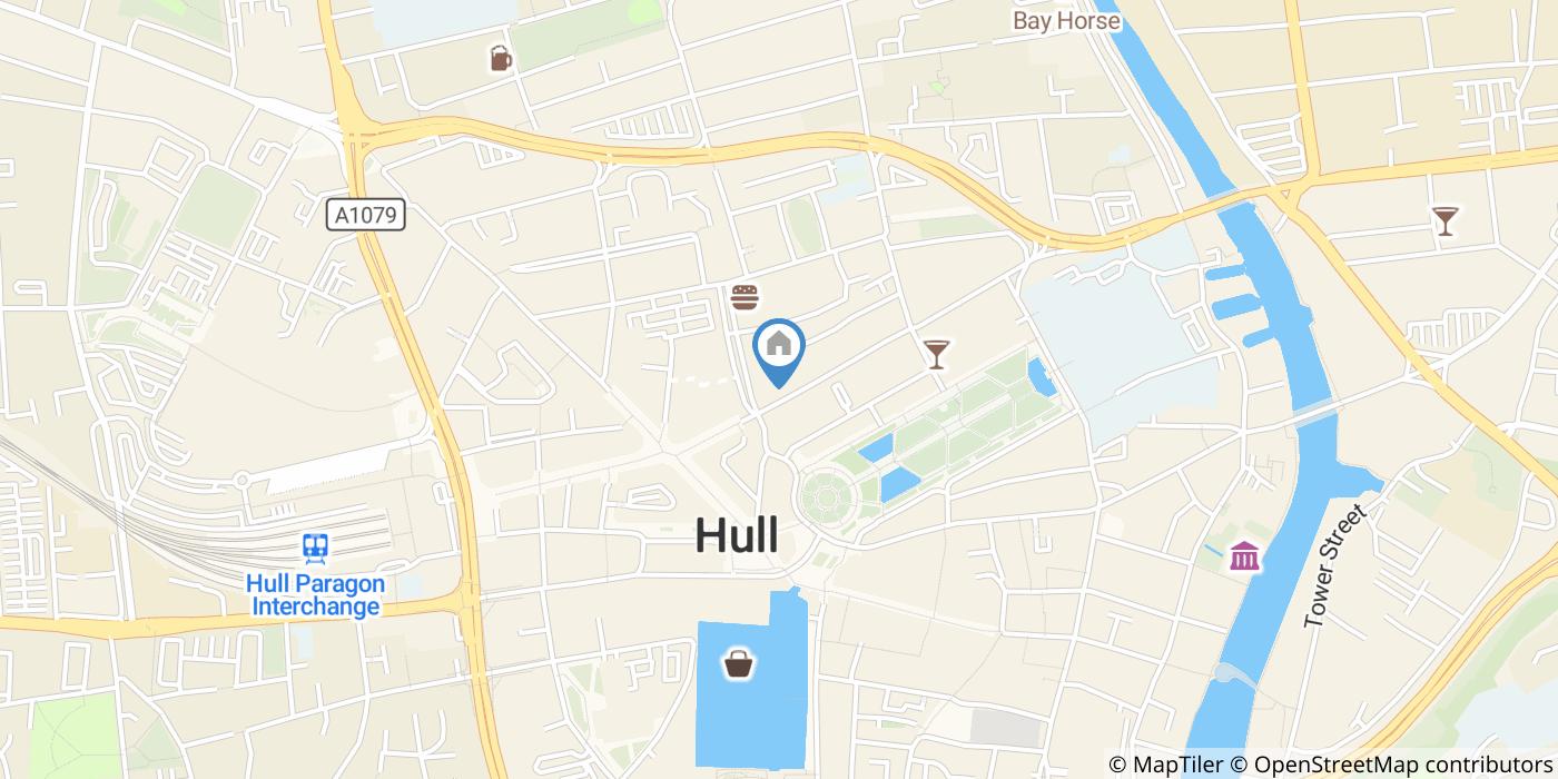 Studio Flat, George Street, HU1