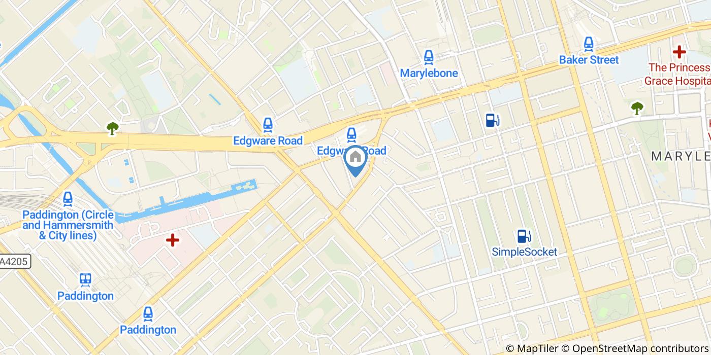 1 Bed Flat, Oxford & Cambridge Mansions, NW1