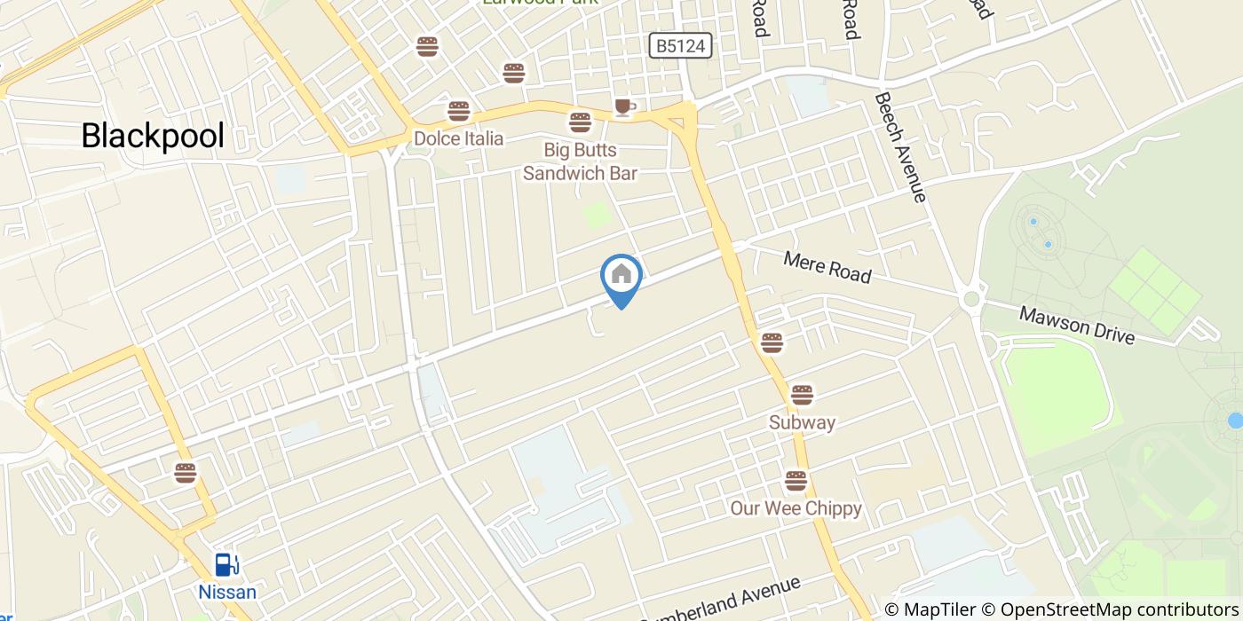1 Bed Penthouse, Hornby Road, FY1
