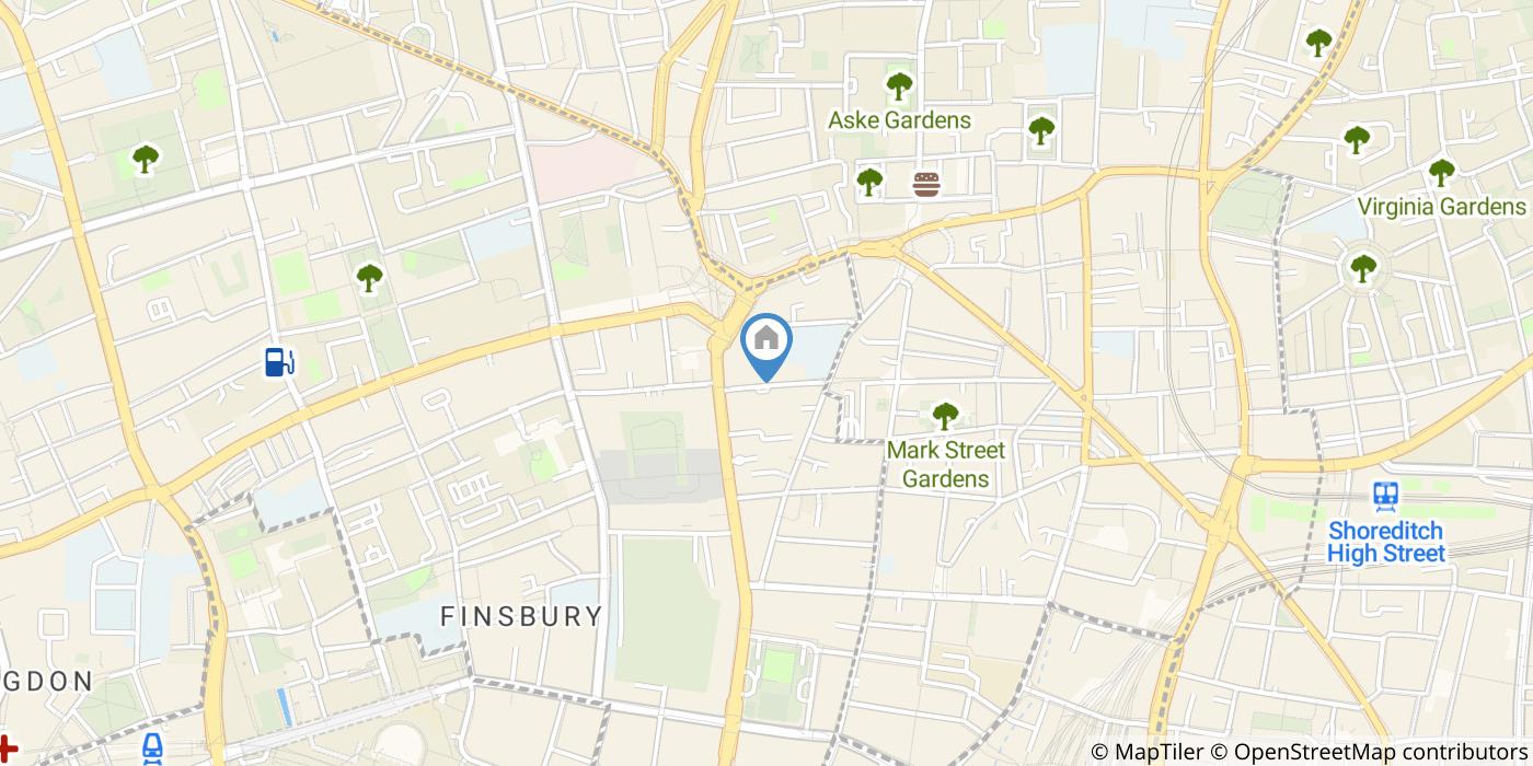 1 Bed Flat, Leonard Street, EC2A