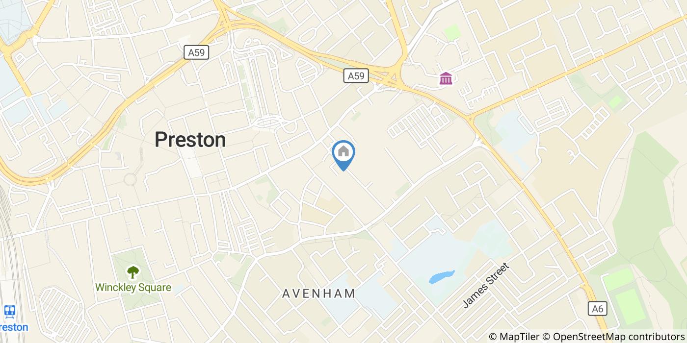 1 Bed Flat, Grimshaw Place, PR1