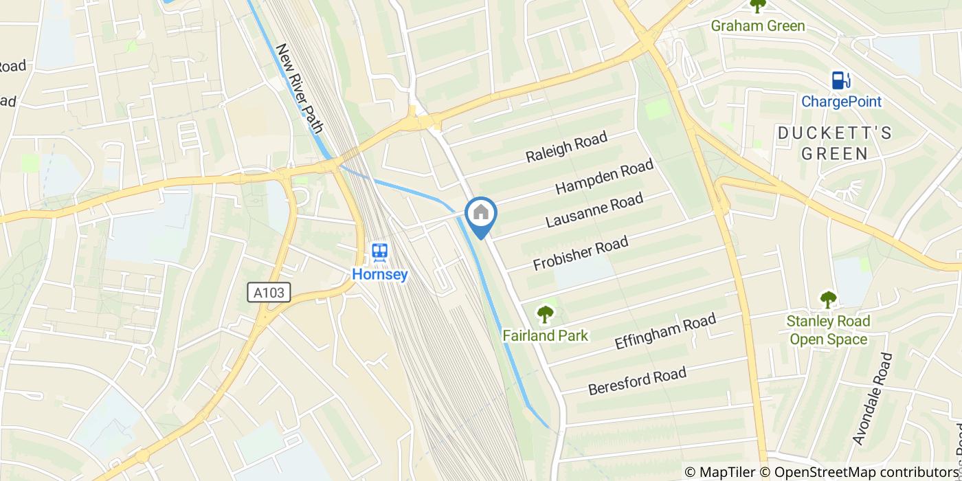 Studio Flat, Wightman Road, N8