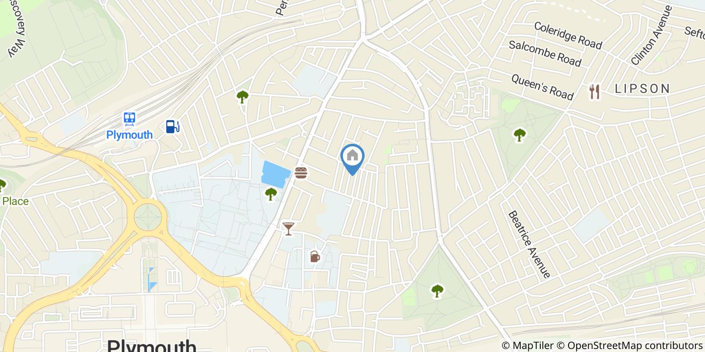 1 Bed Flat, Waterloo Street, PL4