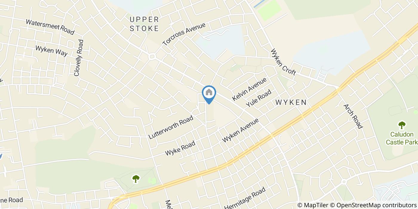1 Bed Terraced House, Wyken Grange Road, CV2