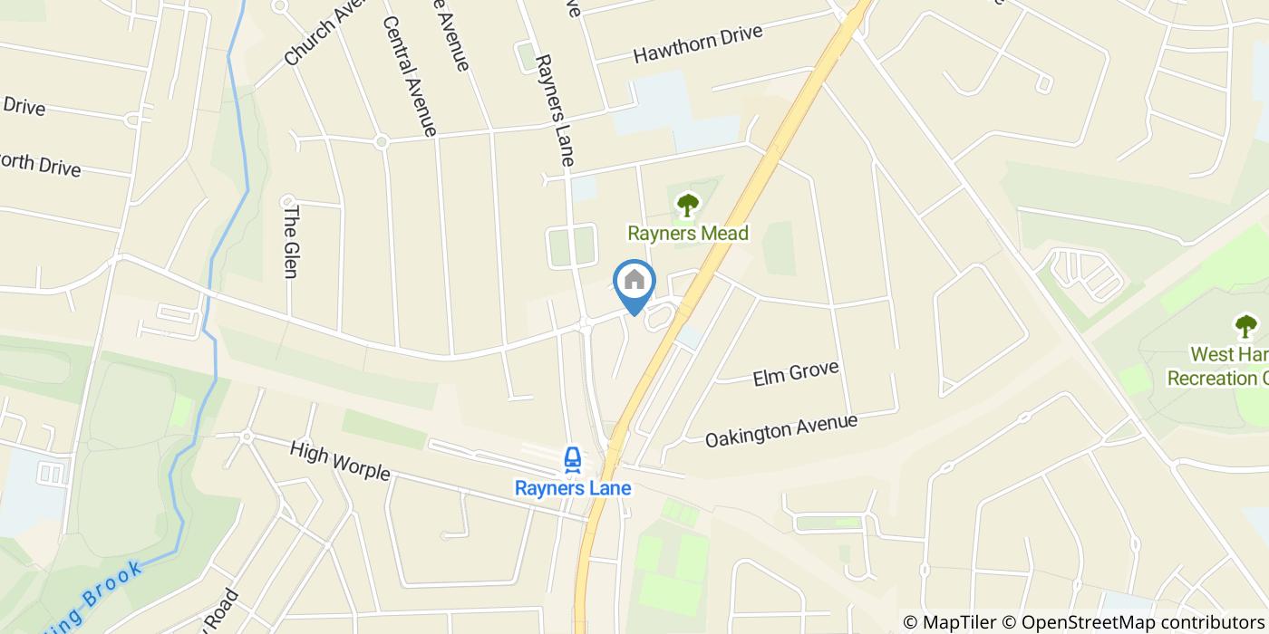 Studio Flat, Village Way East, HA2