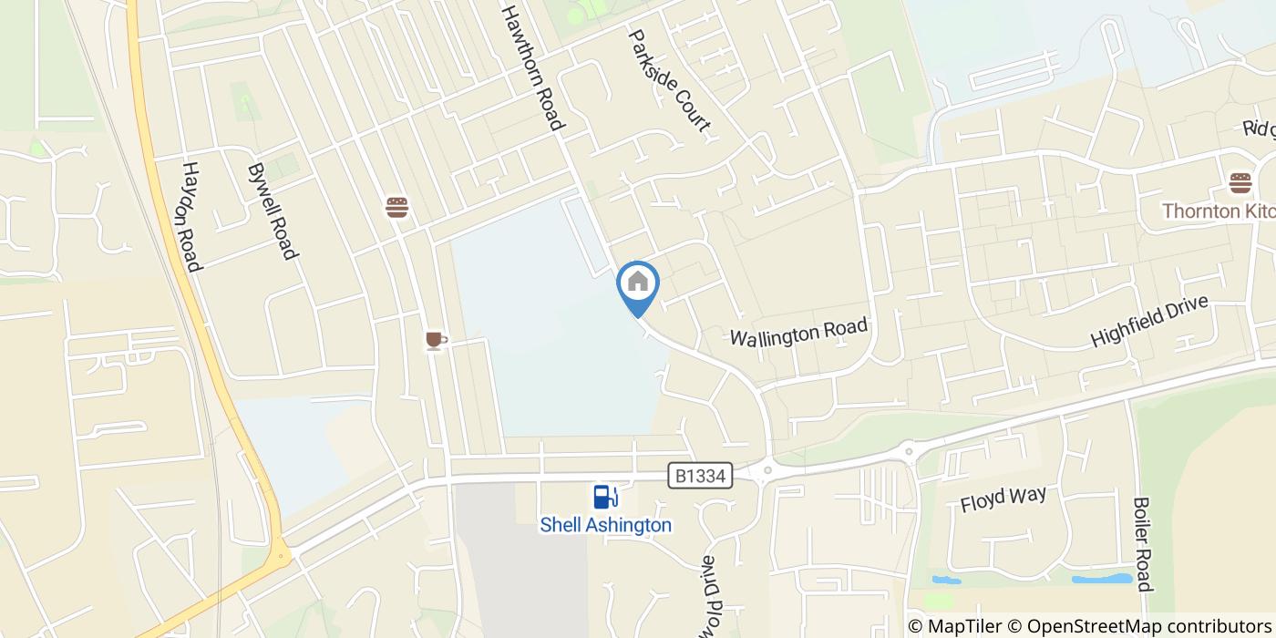 1 Bed Flat, The Halls, NE63