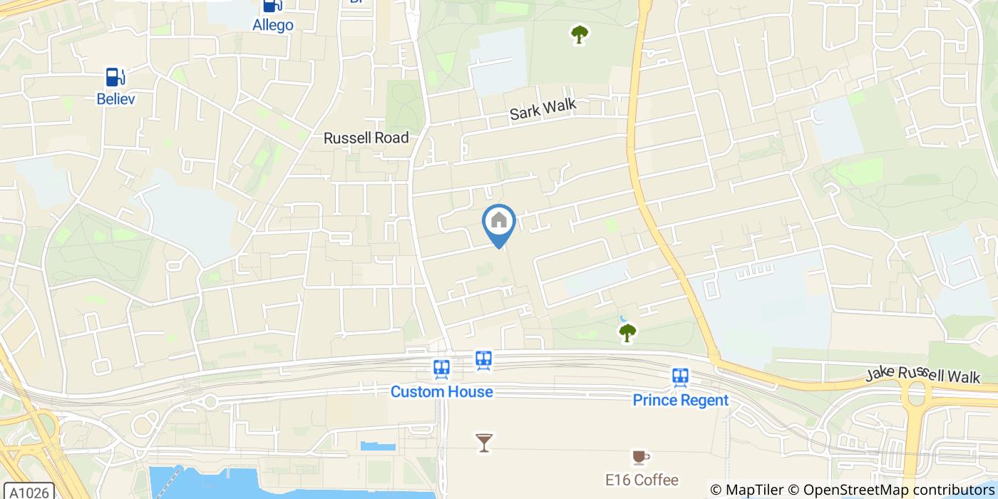 1 Bed Flat, Vandome Close, E16