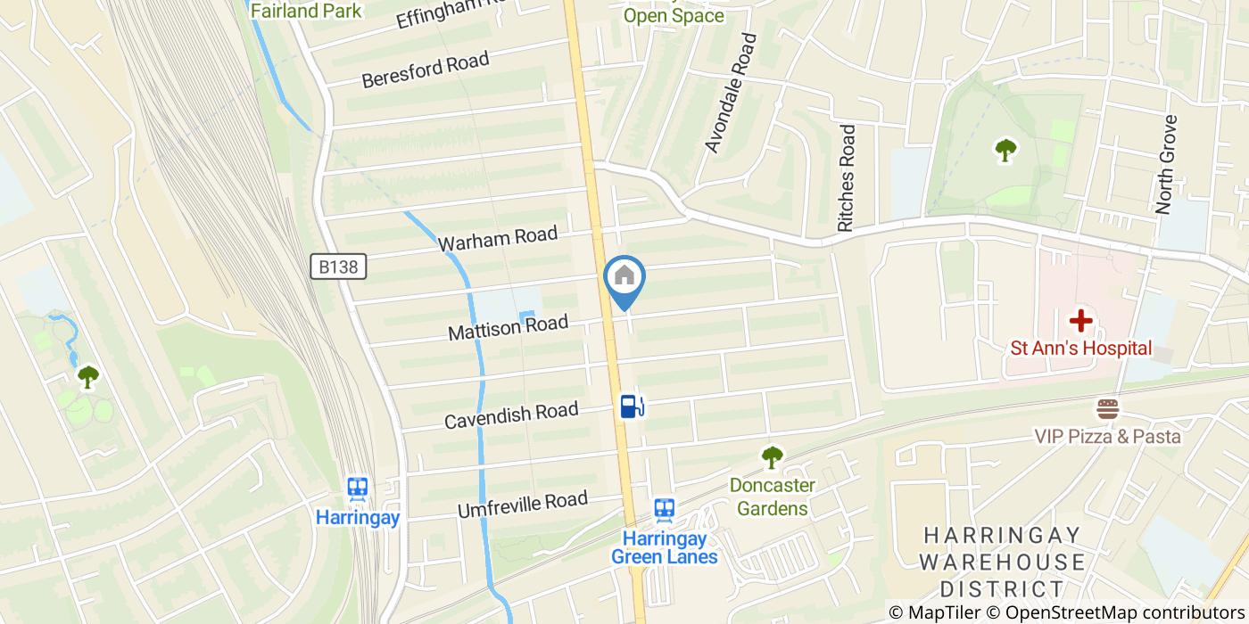 1 Bed Flat, Grand Parade, N4