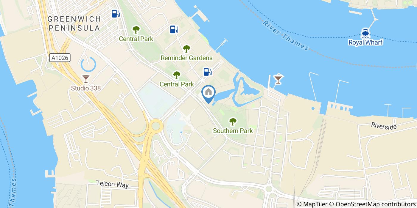2 Bed Flat, West Parkside, SE10