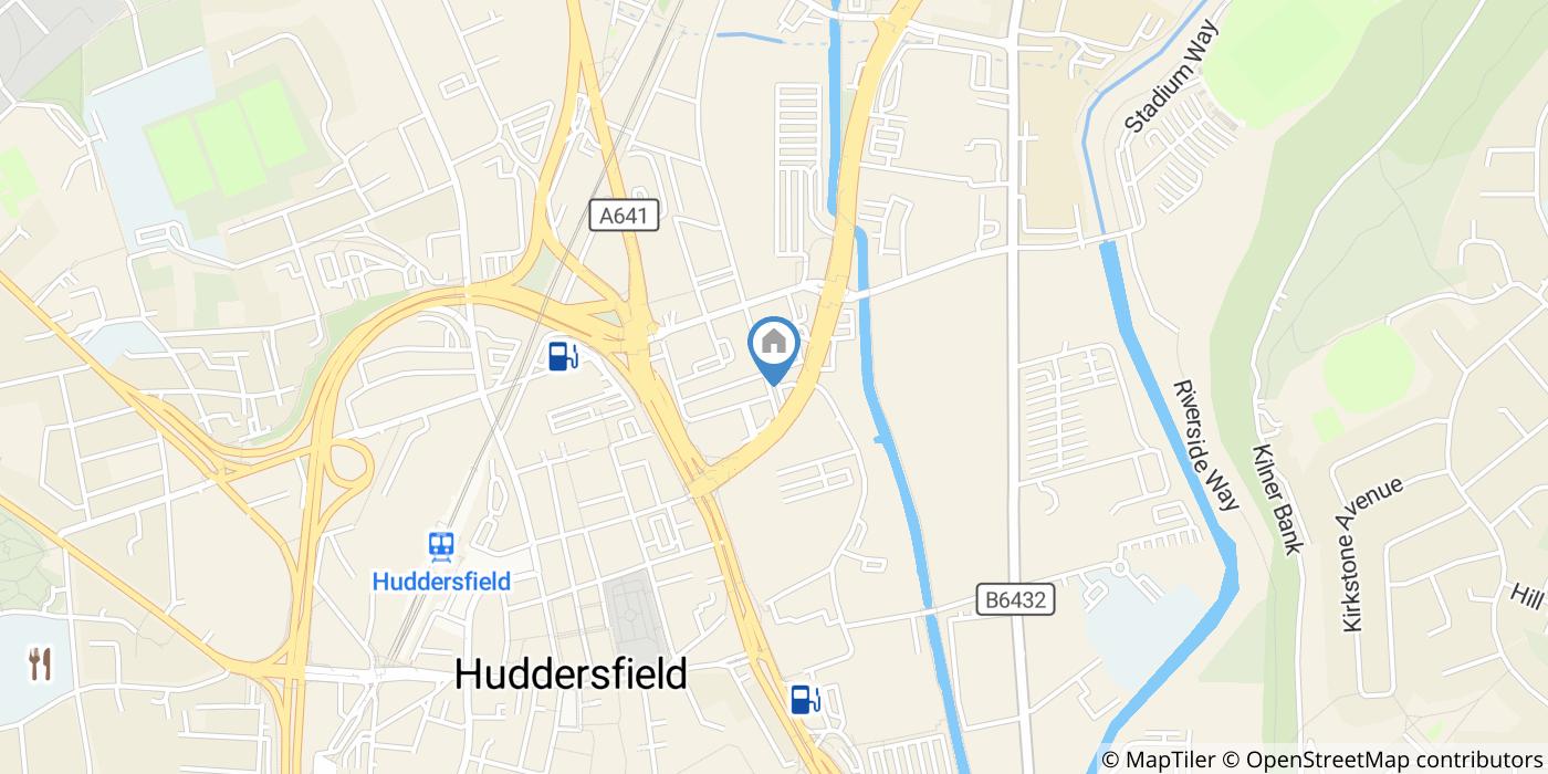 1 Bed Flat, Great Northern St, HD1