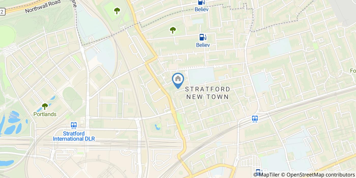 2 Bed Terraced House, St Pauls Court, E15