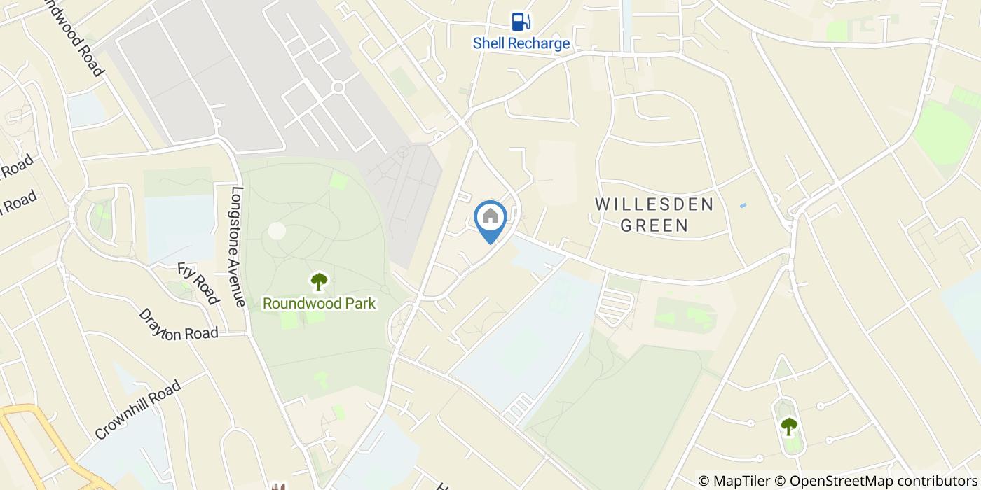 1 Bed Flat, Harlesden Road, NW10
