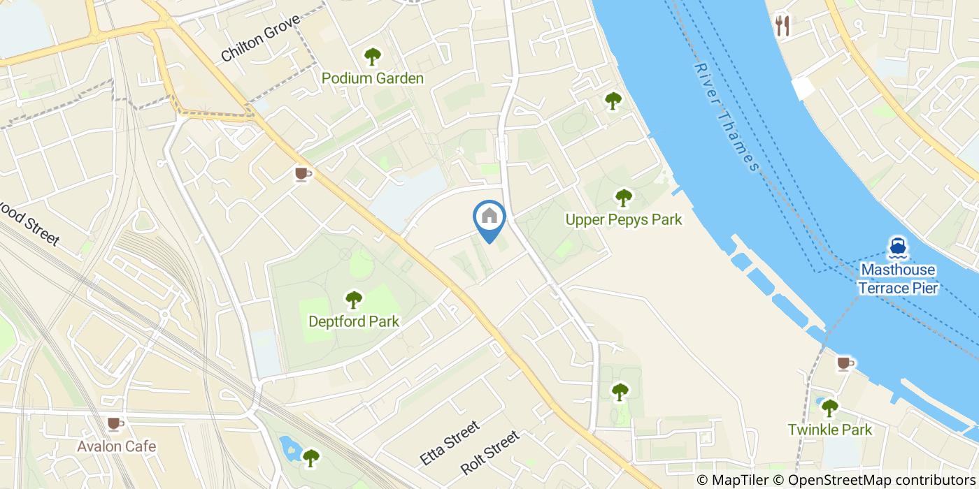 2 Bed Flat, Kingwood Apartments, SE8