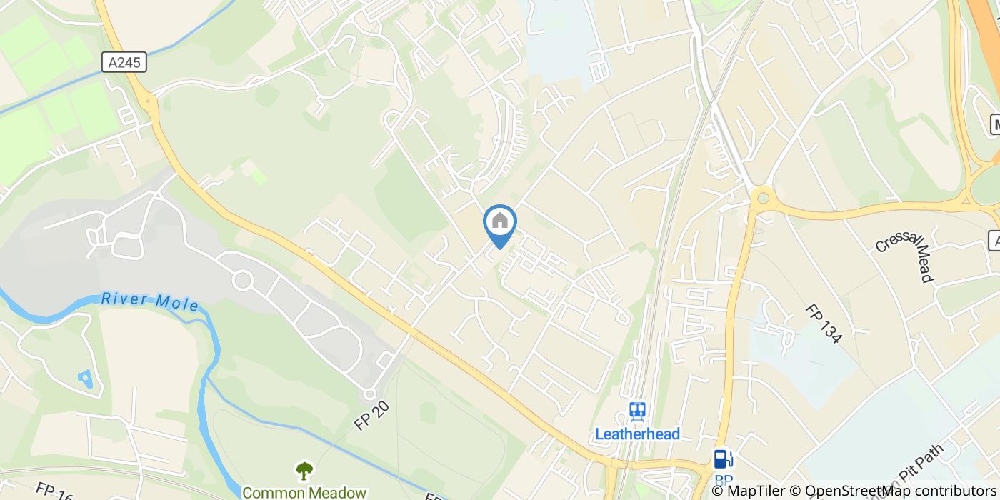 1 Bed Flat, Cleeve Road, KT22