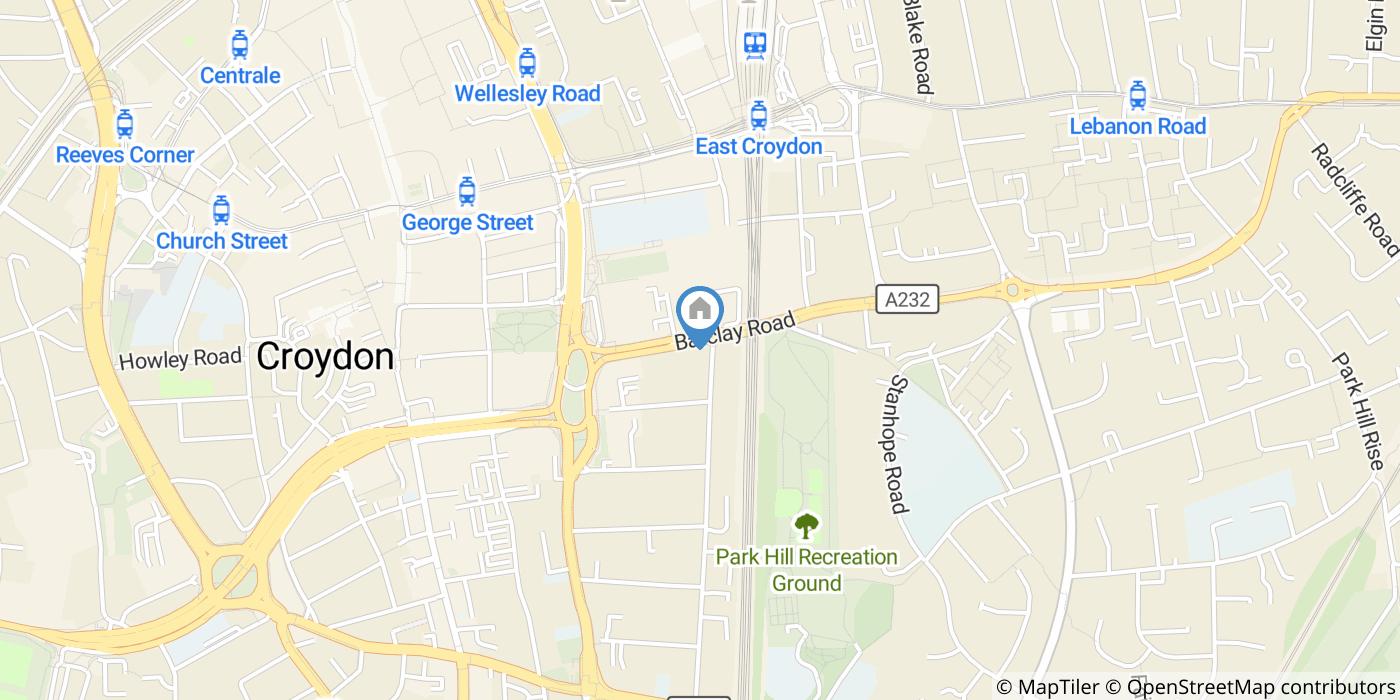 2 Bed Flat, Barclay Road, CR0