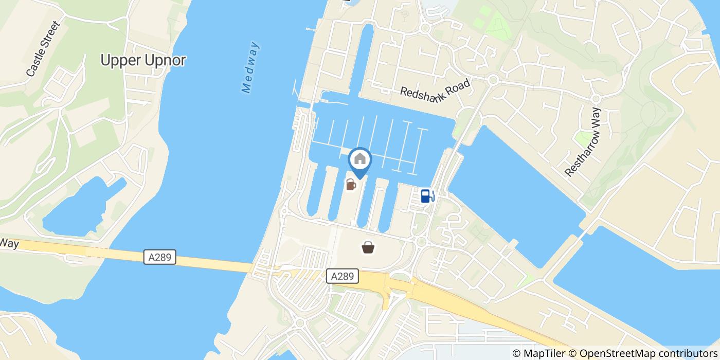 1 Bed Flat, Marina Point Westreet, ME4