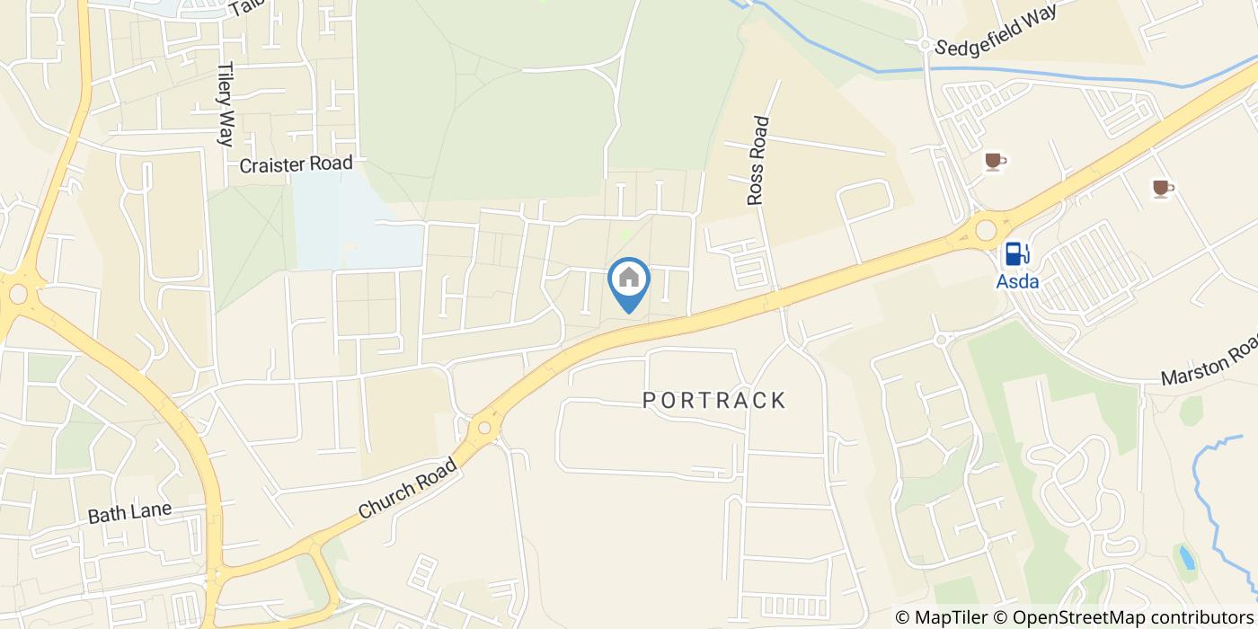 3 Bed Terraced House, Bridport Close, TS18
