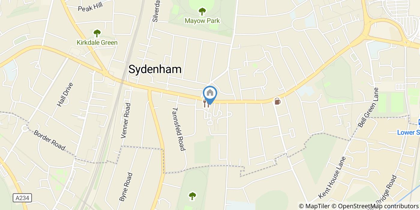 Studio Flat, Sydenham Road, SE26
