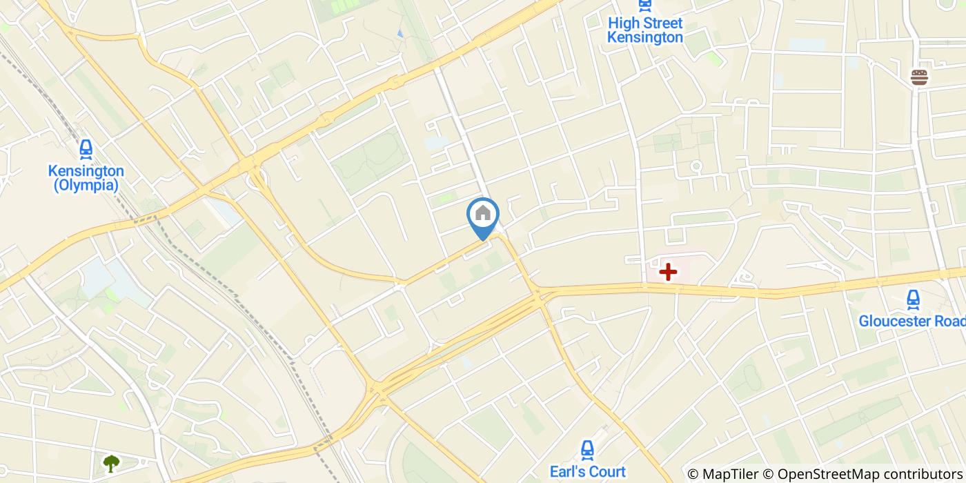 3 Bed Flat, Pembroke Road, W8