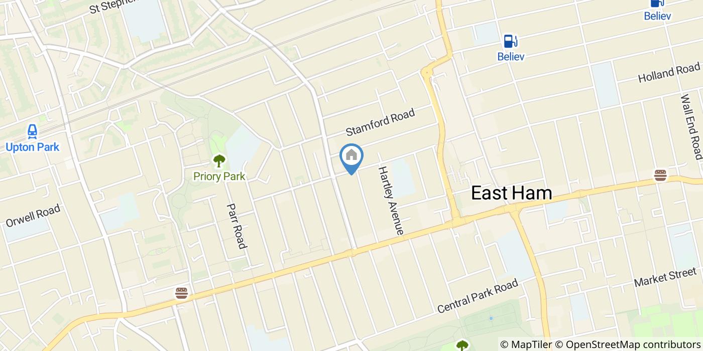 2 Bed Flat, Wakefield St, E6