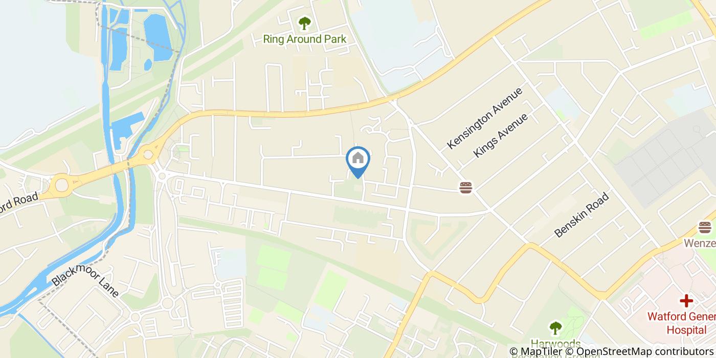 Studio Flat, King George Avenue, WD18