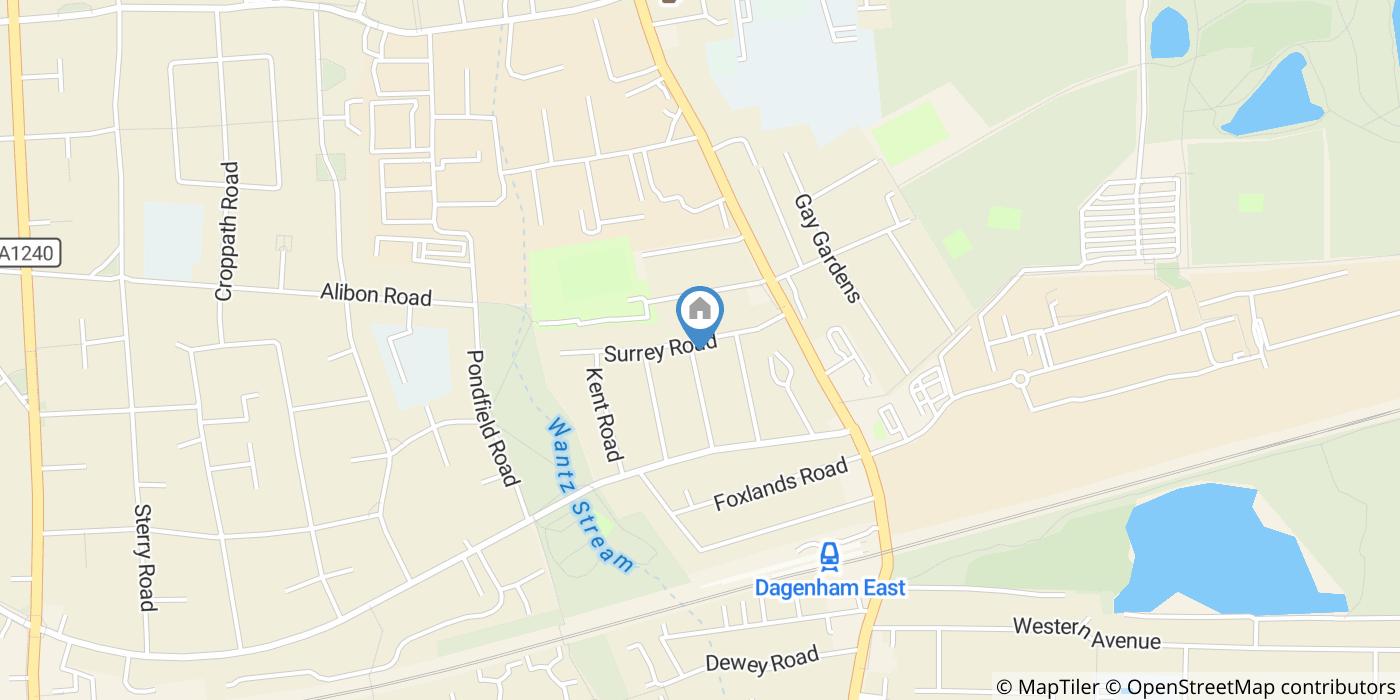 4 Bed Terraced House, Surrey Road, RM10