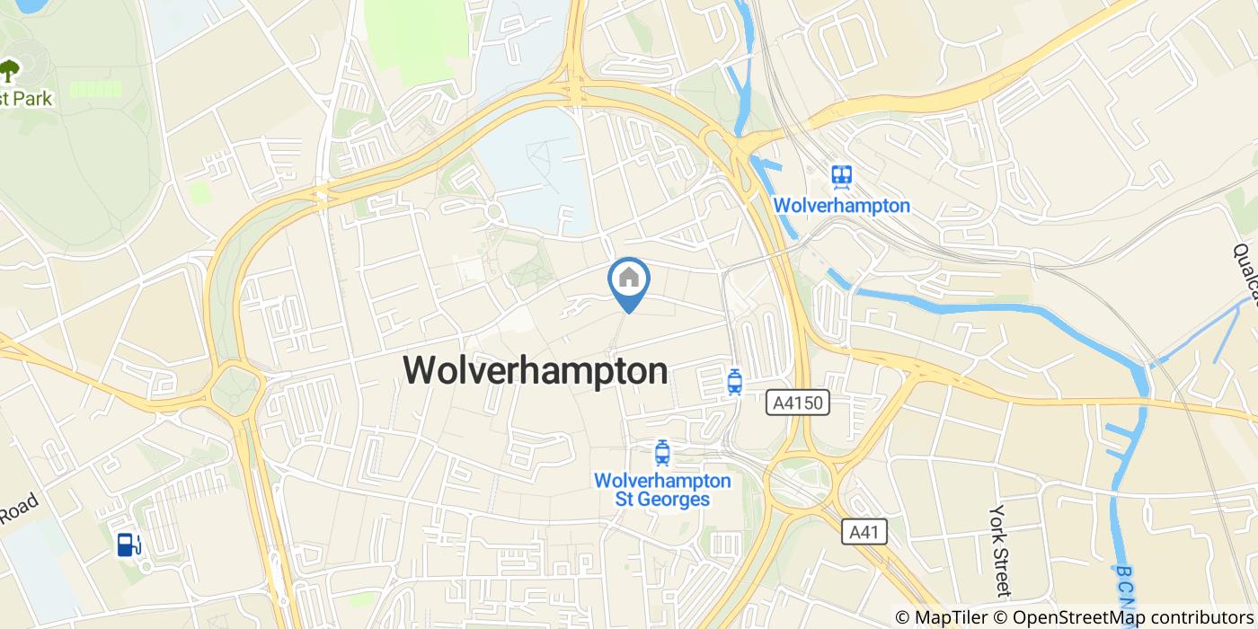 2 Bed Flat, Princess Street, WV1