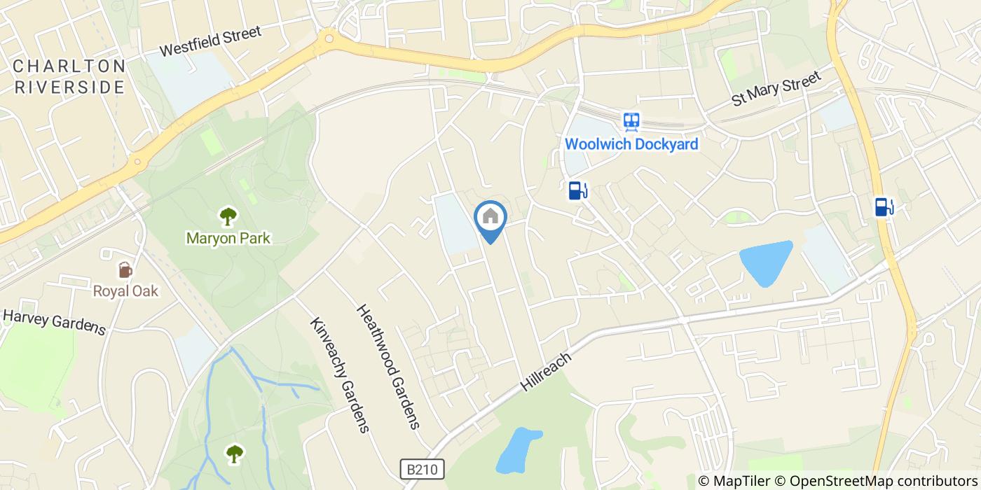 1 Bed Flat, Woodhill, SE18