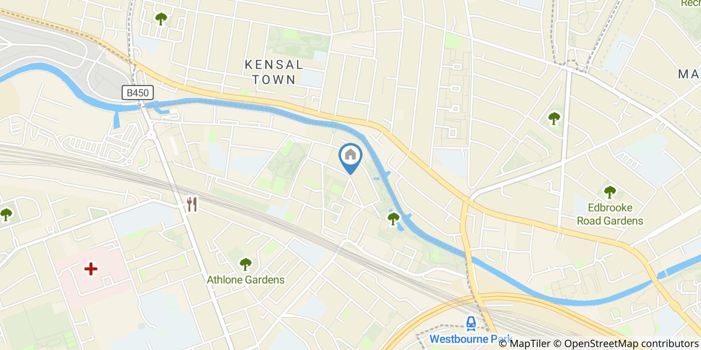 3 Bed Flat, Holmefield House, W10