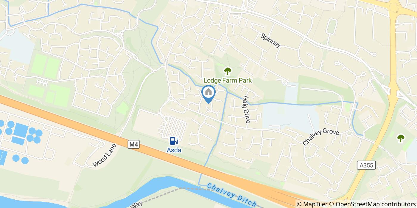 1 Bed Semi-Detached House, Bader Gardens, SL1