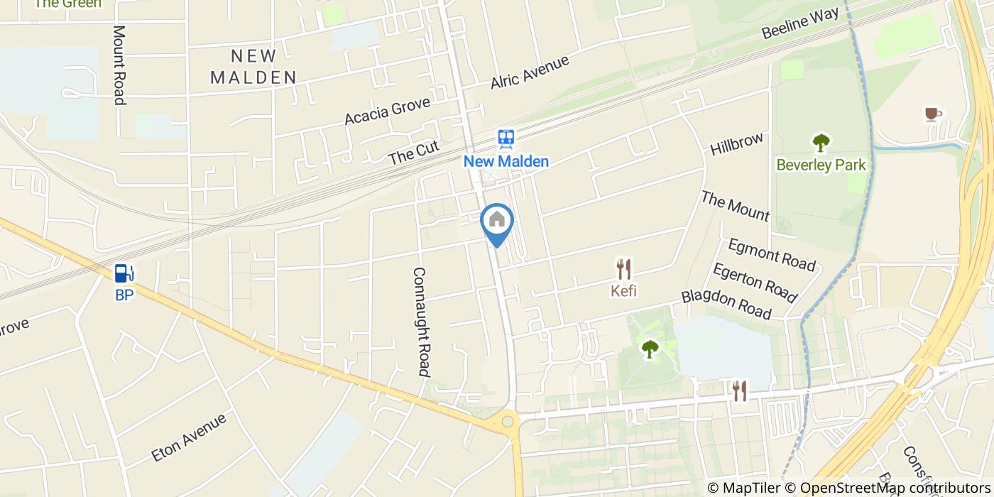 1 Bed Flat, High St, KT3
