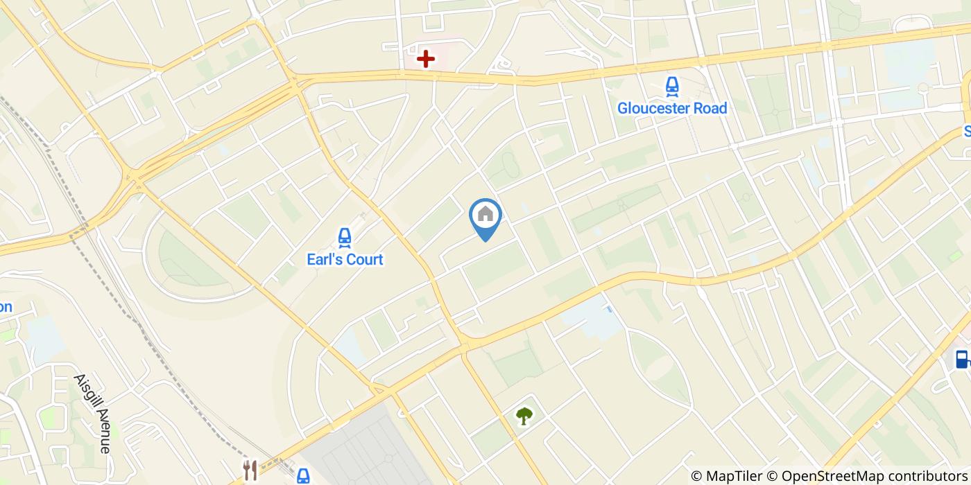 1 Bed Flat, Bramham Gardens, SW5