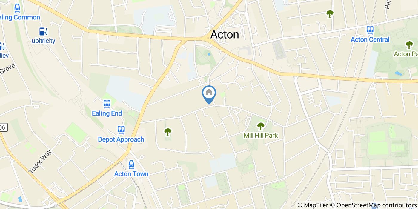 Room in a Shared Flat, The Grange, W3
