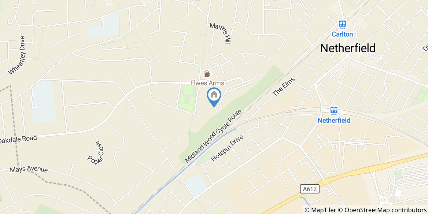 2 Bed Maisonette, Holme Lodge, NG4