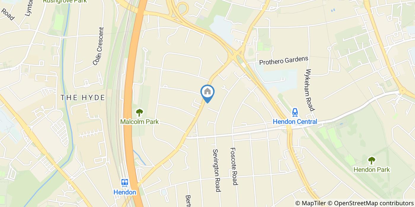 Studio Flat, Station Road, NW4