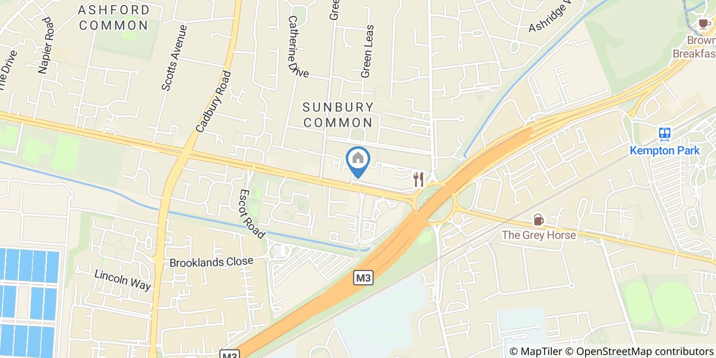 2 Bed Flat, Grandera House, TW16