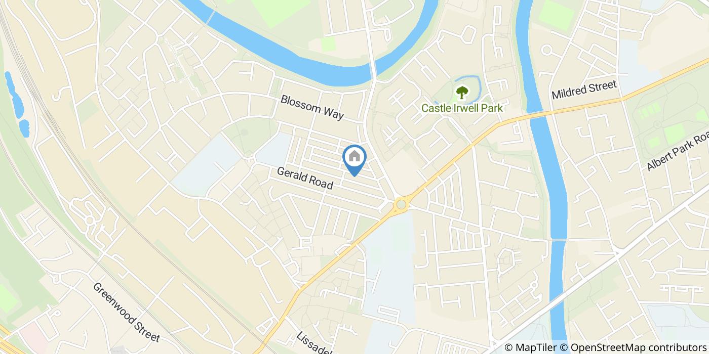 Room in a Shared House, Romney Street, M6