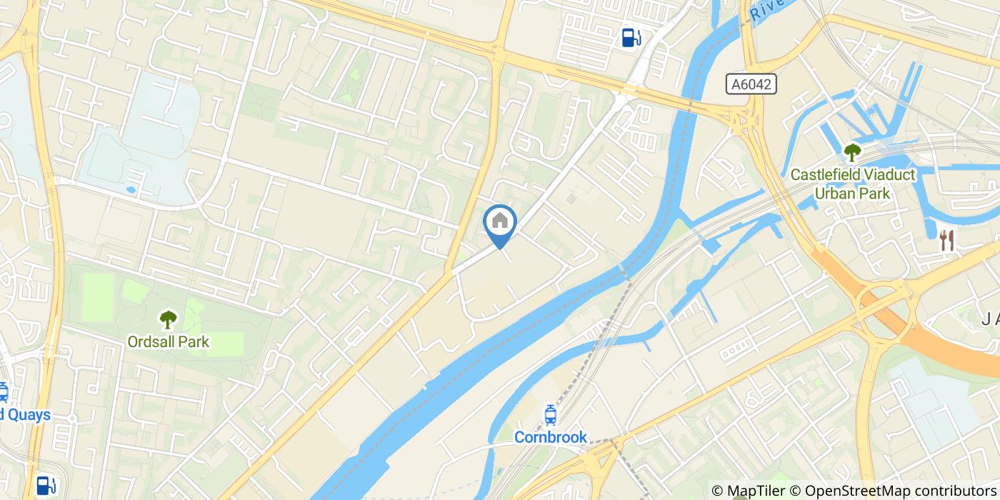 2 Bed Flat, Commerce Quay, M5