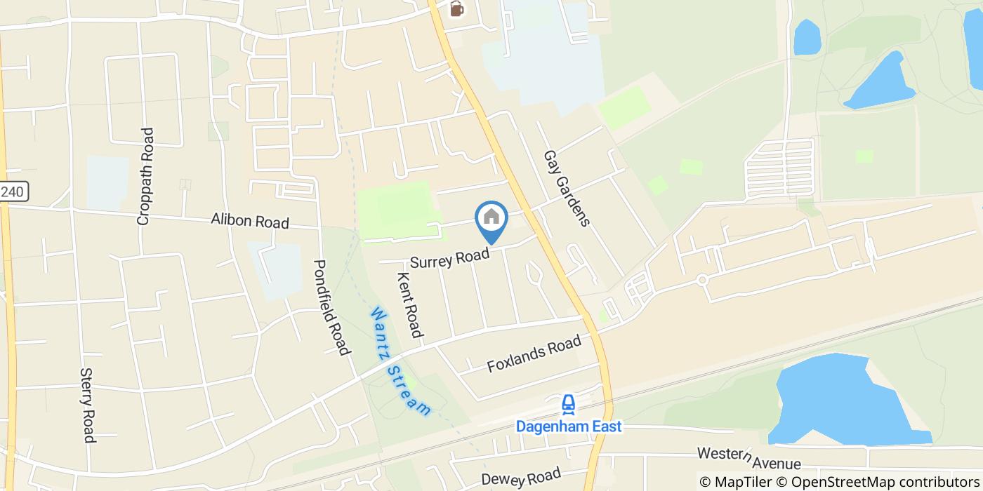 4 Bed Terraced House, Surrey Road, RM10