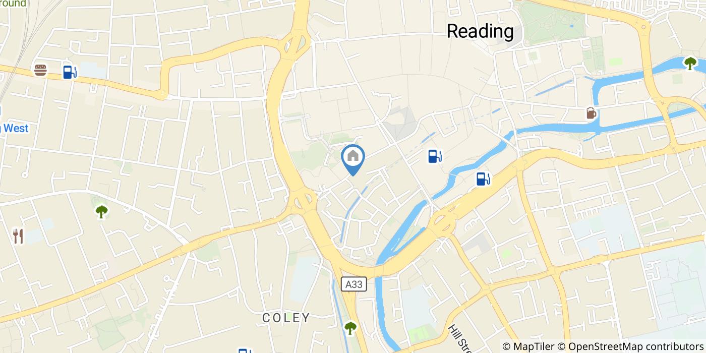 2 Bed Flat, Castle Street, RG1
