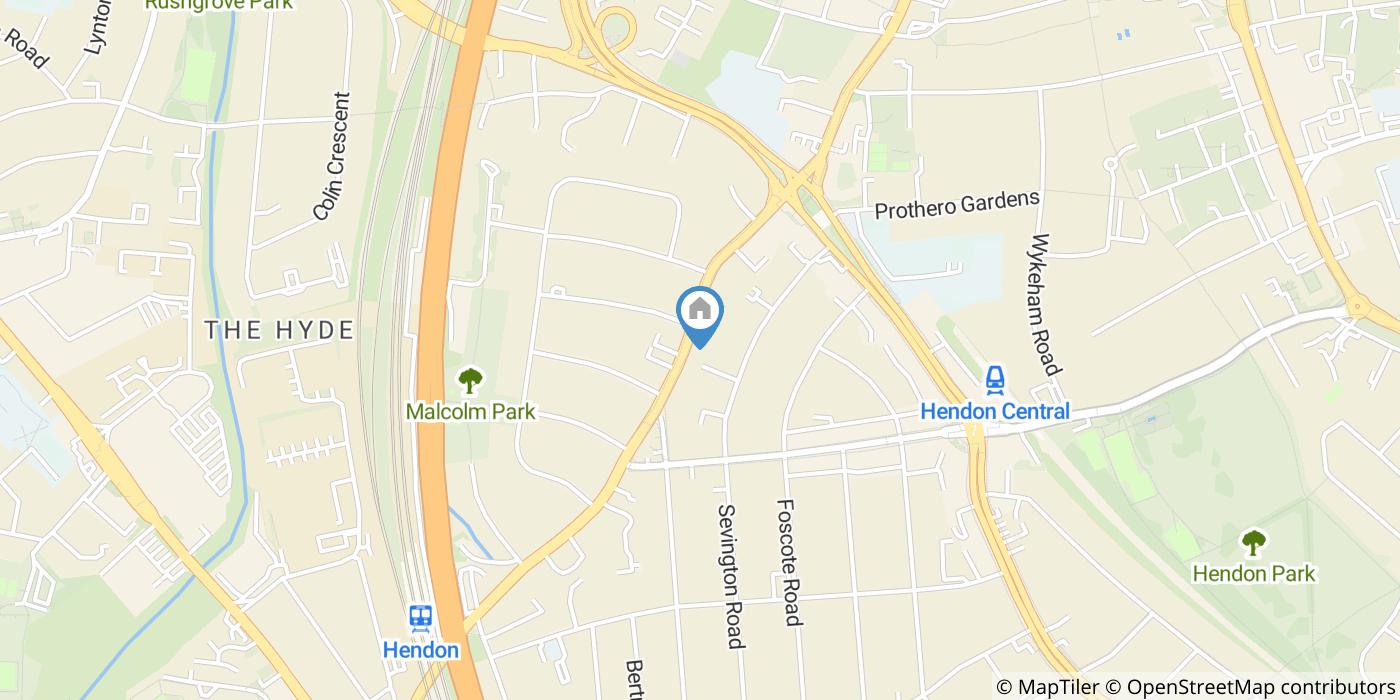 Studio Flat, Station Road, NW4