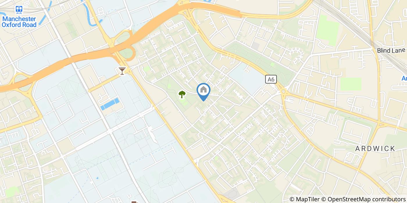 Room in a Shared Flat, Helmshore Walk, M13