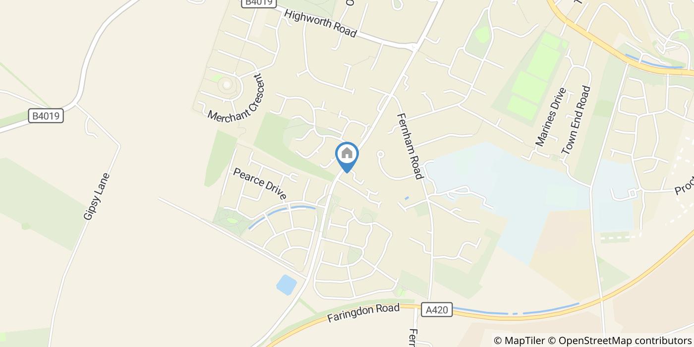 1 Bed Semi-Detached House, Coxwell Road, SN7
