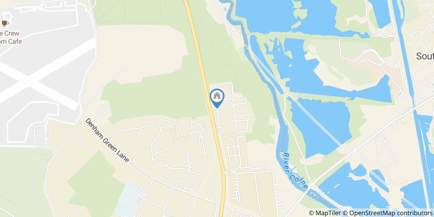 2 Bed Flat, Miles House, UB9